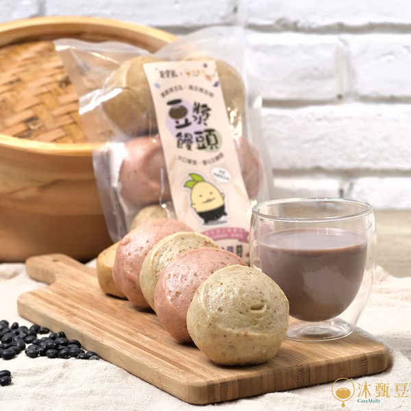 香濃Q彈豆漿饅頭 360g/包 (6入)│全素