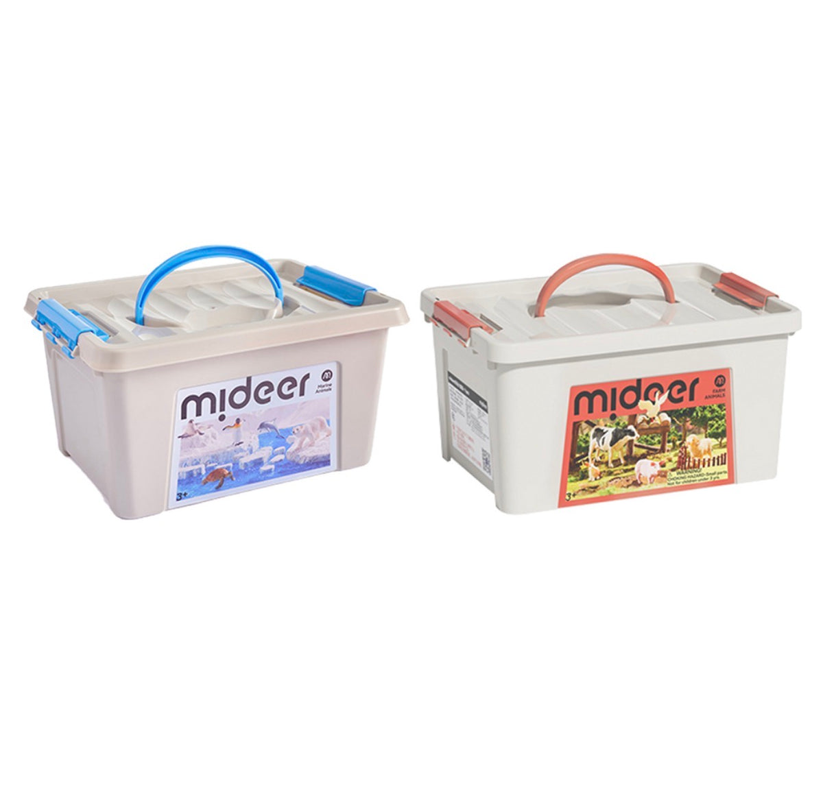 【mideer】擬真動物套組 (11pcs)