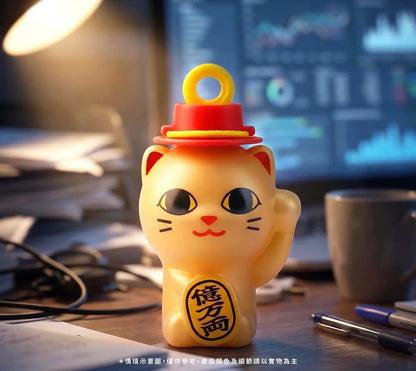 【Uncle Bubble】不灑泡泡瓶 - 招財貓系列(盲盒隨機一入)｜FUN系列