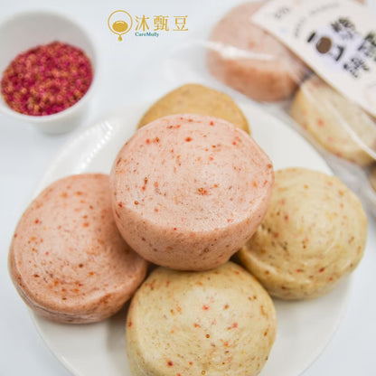 香濃Q彈豆漿饅頭 360g/包 (6入)│全素