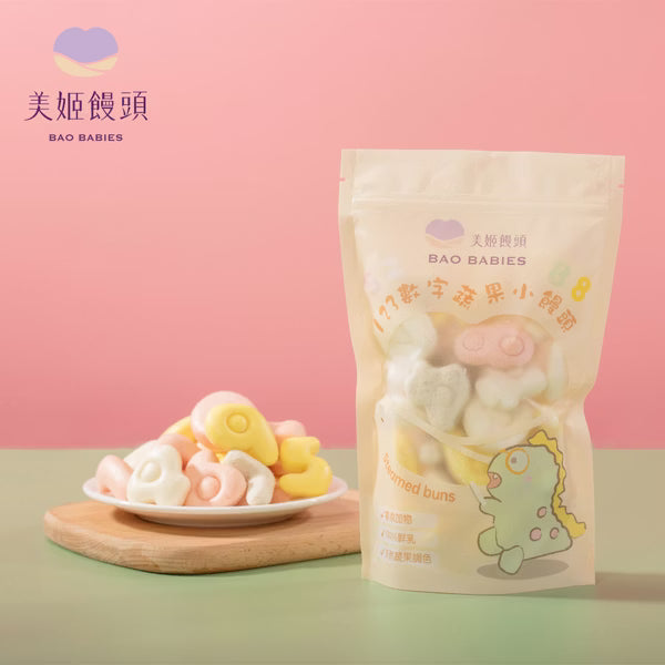 123數字蔬果小饅頭