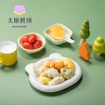 恐龍一口小饅頭