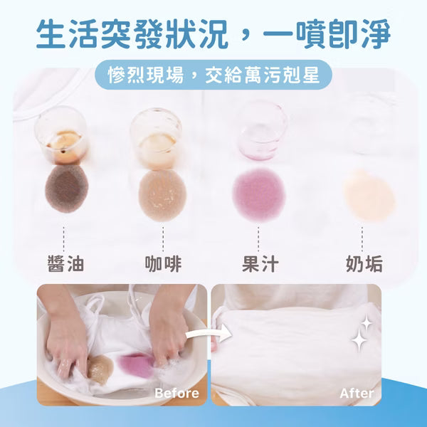 【mamayo】台灣製衣物去漬噴霧-幼兒專用400ml