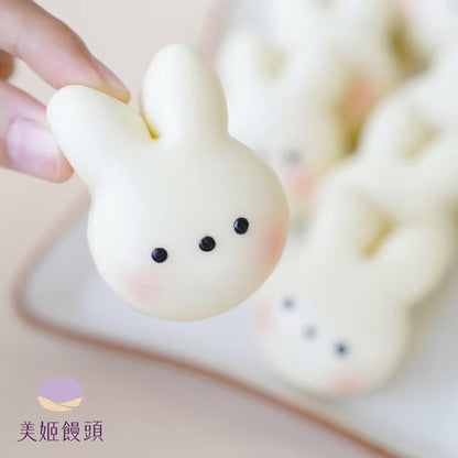 迷你小兔無加糖鮮乳造型饅頭