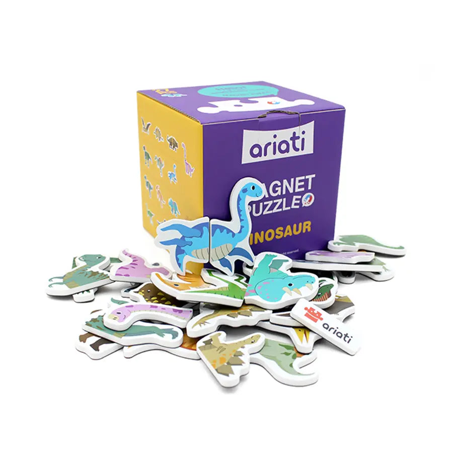 【Ariati】配對磁性貼盒裝組-水果/交通工具/動物/恐龍
