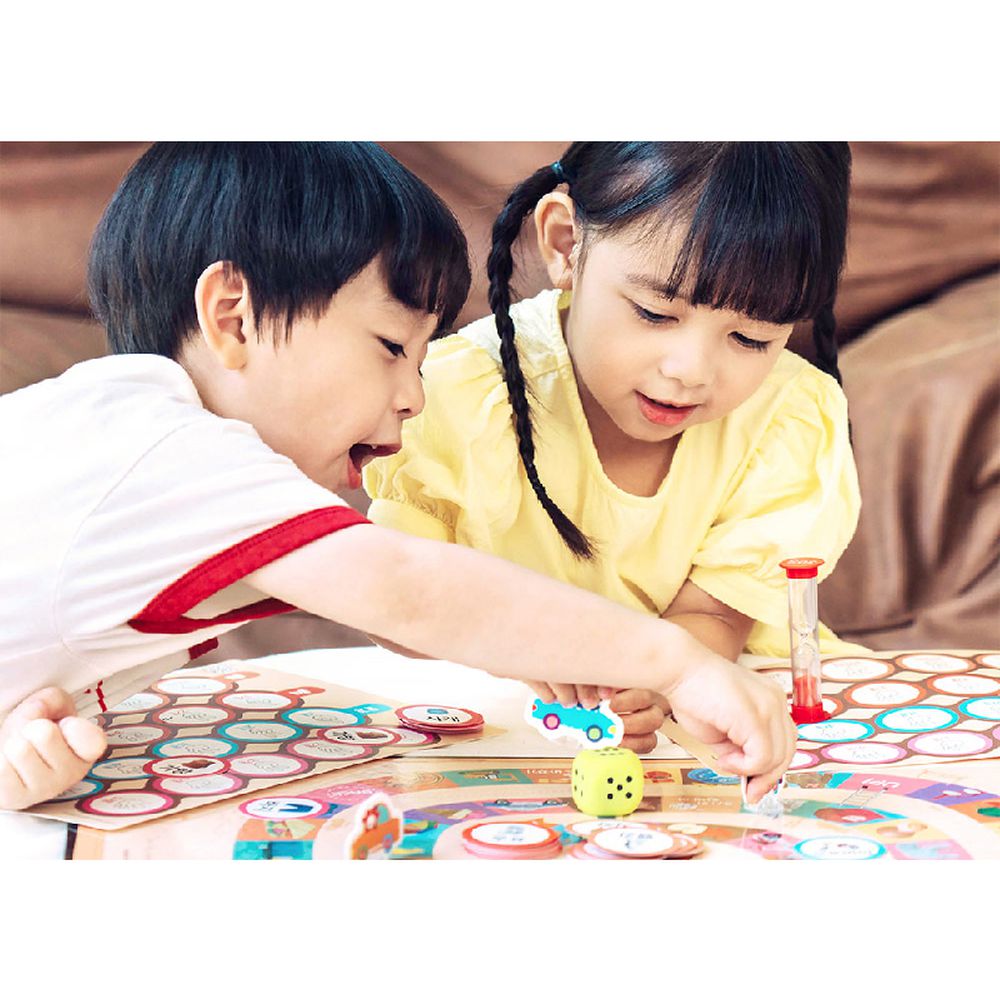 二合一英文單字配對棋盤遊戲組	AT-MPB-G01