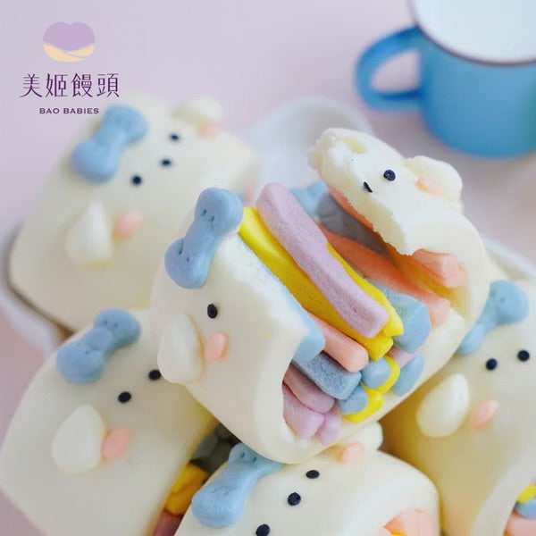 小仙女彩虹鮮乳造型銀絲卷