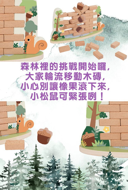 【德國 classic world小松鼠砌牆趣】 《20258》