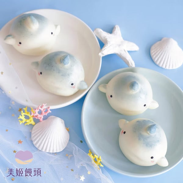 【美姬饅頭】C7. 鯊魚寶貝鮮乳芋泥包