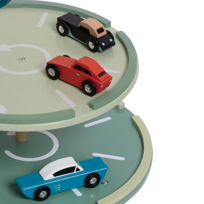 【德國Classic World客來喜經典木玩】復古停車場 《50614》
