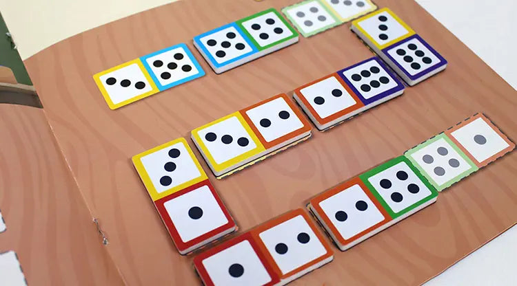 【Ariati】磁性遊戲書-骨牌接龍遊戲