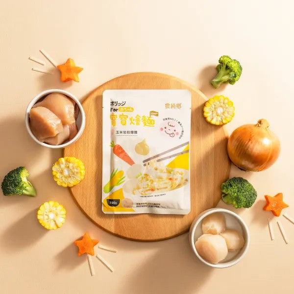 農純鄉 寶寶燴麵|玉米咕咕燴麵 (4入/盒)