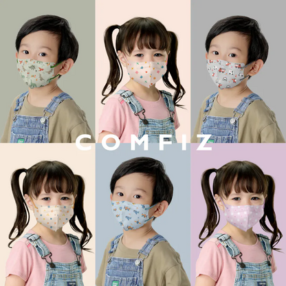 【Comfiz】1-12歲適用立體醫療口罩 S/M/L Size - 20入單片包 (多款式)
