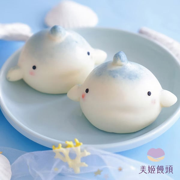 【美姬饅頭】C7. 鯊魚寶貝鮮乳芋泥包