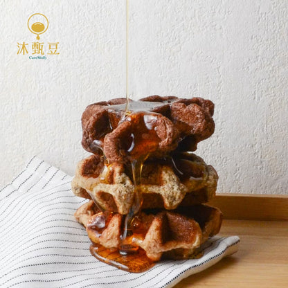 【沐甄豆】【無麩質美食】特色脆皮米鬆餅 37g*6入/盒