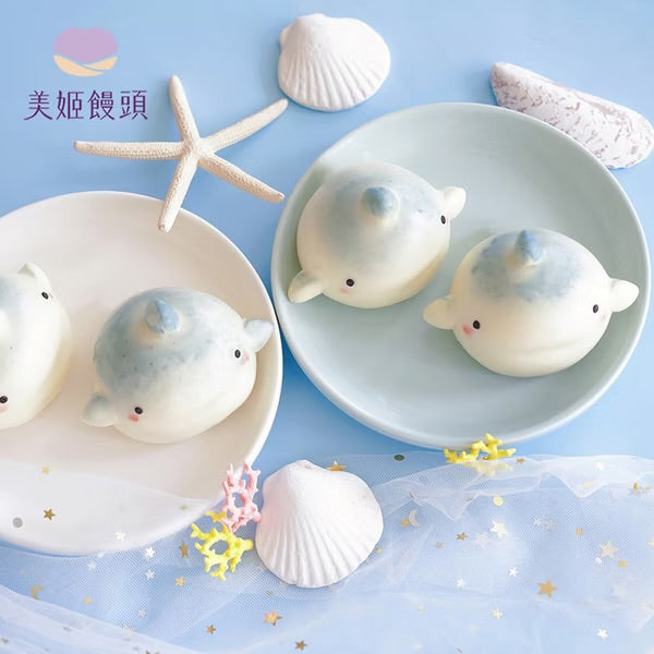 【美姬饅頭】C7. 鯊魚寶貝鮮乳芋泥包