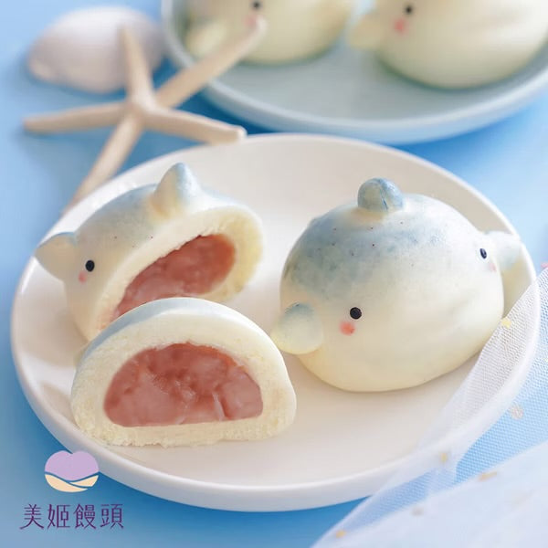 【美姬饅頭】C7. 鯊魚寶貝鮮乳芋泥包