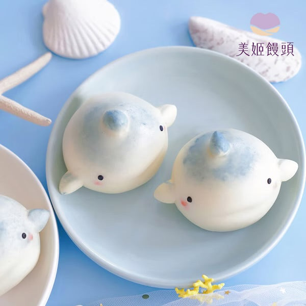 【美姬饅頭】C7. 鯊魚寶貝鮮乳芋泥包