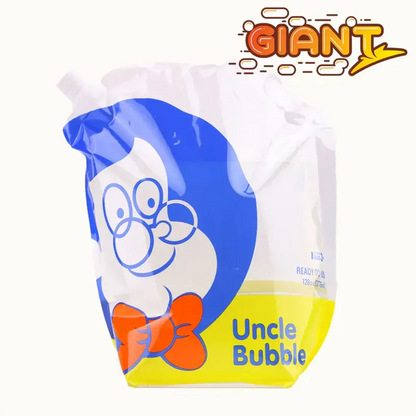 【Uncle Bubble】128OZB 超級泡泡水補充袋3776ml